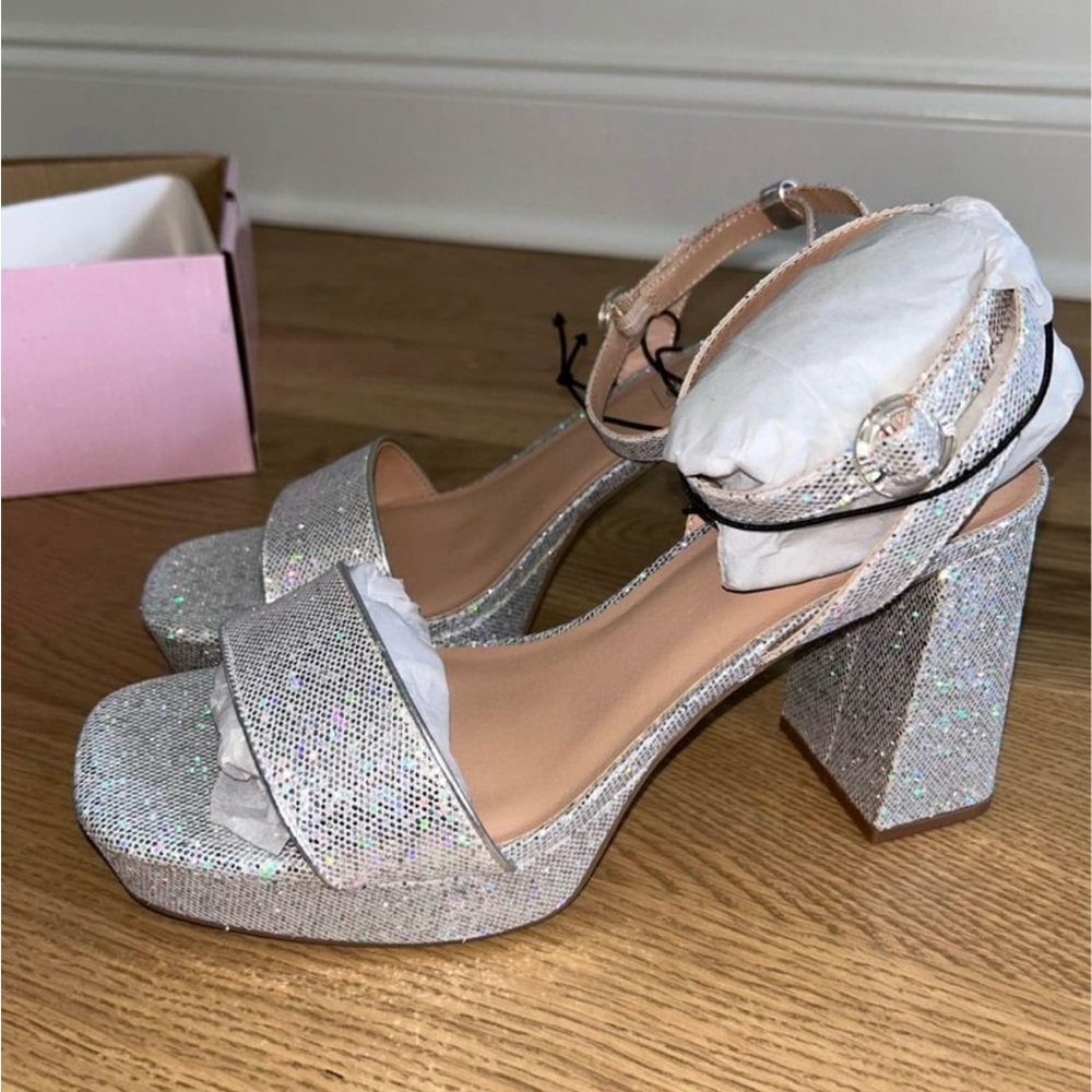 Womens Pop Caden Platform Wedge Sandals Heels Shoes size 10 New